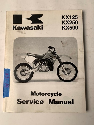 Kawasaki 1988 kx125 kx250 - 1988,