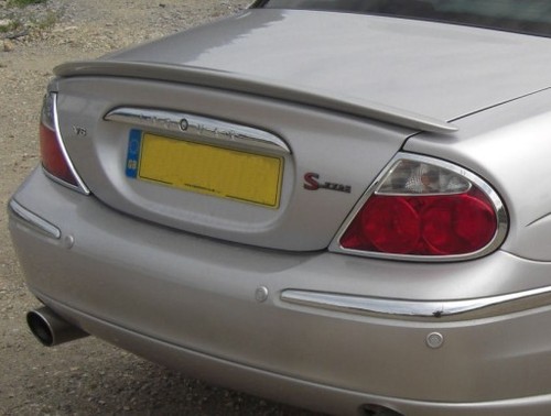 Jaguar type boot spoiler - r,