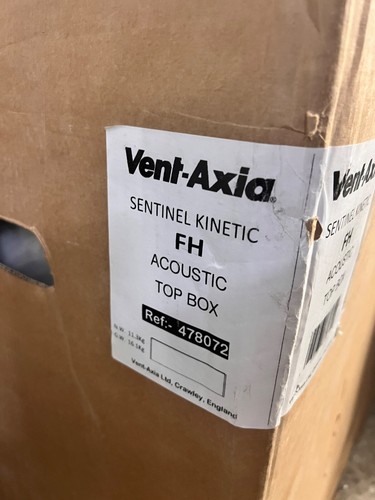 Vent axia top box - vent-axia, heat