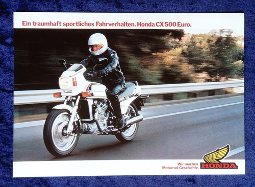Honda 500 euro brochure - cx,
