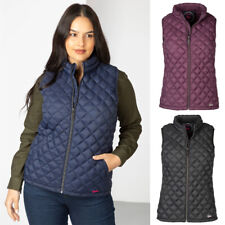 Ladies Diamond Quilt Padded Gilet Women's Insulated Waistcoat Bodywarmer Rydale