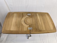 Boat Barrel Folding Teak Table