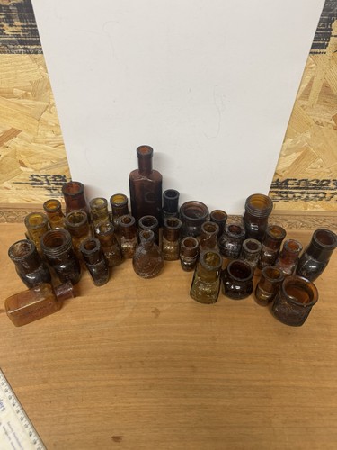 Job lot antique amber - job,