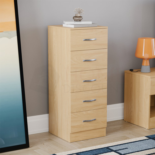 Pine chest drawers - of, bedside