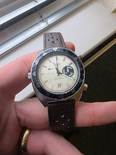 Vintage 1970s heuer - heuer, autavia