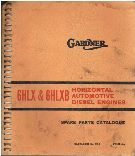Gardner 6hlx 6hlxb diesel - &,