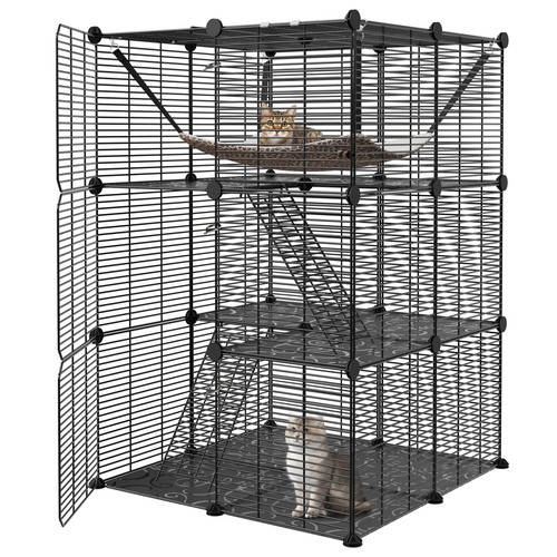 Cat cage indoor enclosures - cat,