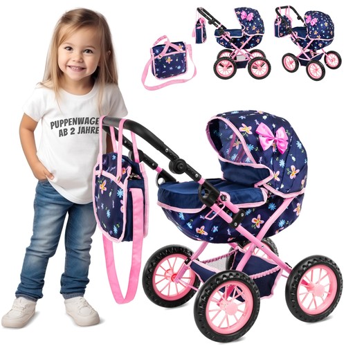 Adjustable baby doll stroller - baby,