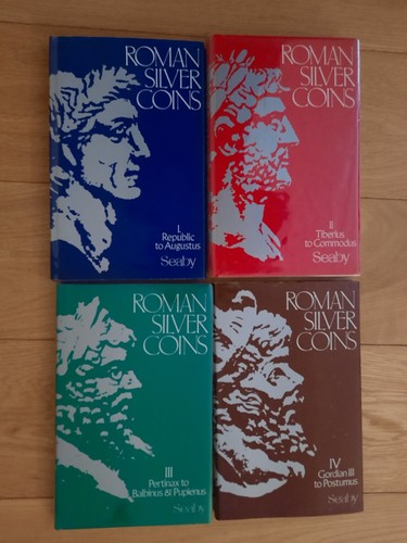 Roman silver coins volumes - coins, i