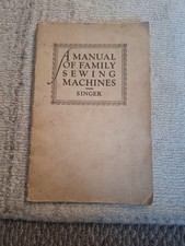 Singer A Manual Of Family