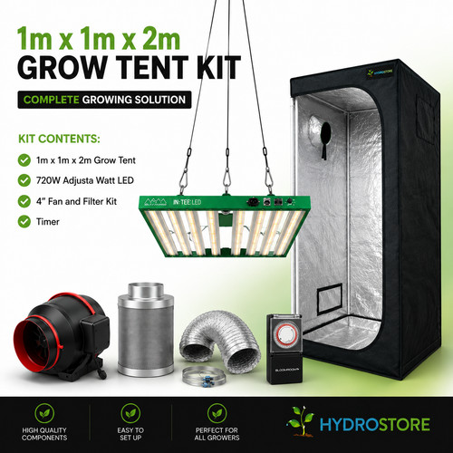 Grow tent kit 720w - kit, adjusta