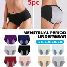 5x Womens Everdries Leakproof