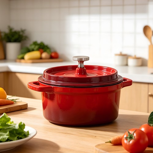 Cast iron dutch oven - dutch, lid