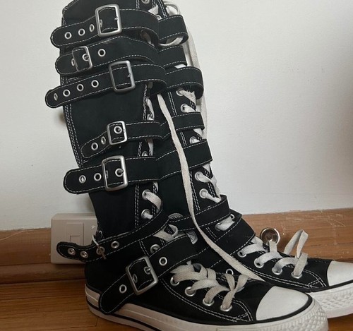 Converse buckle knee - converse, high