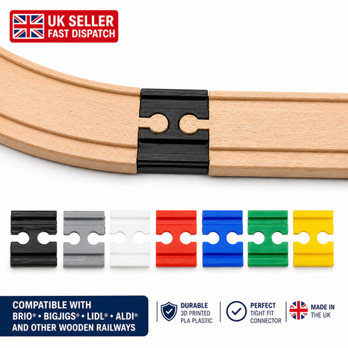 Train track connectors - train,