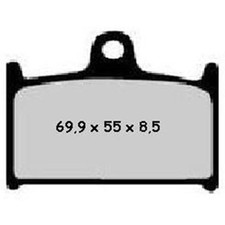 NISSIN PAD, BRAKE, FRONT