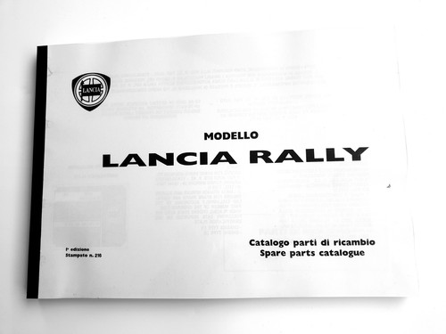 Spare parts catalogue lancia - spare,