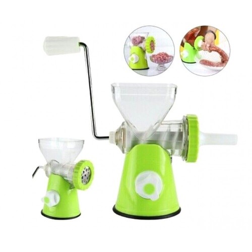 Manual meat mincer grinder - manual,