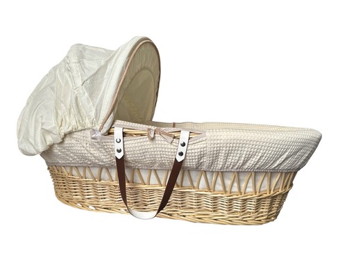 Izziwotnot wicker moses basket - izziwotnot,