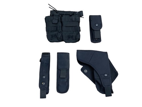 Molle vest pouch kit black - 6,