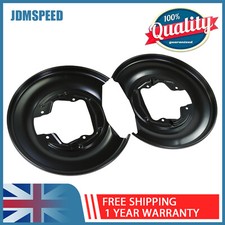 2x Brake Disc Dust Cover Back