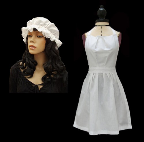 Full length apron mop cap - length,