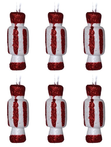 Sweet shaped christmas baubles - sweet,