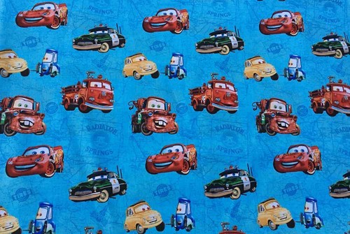 Cars blue valance - cars,