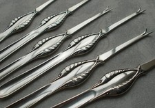 Exclusive Lobster Fork by Georg Jensen in 925 Sterling Silver around 1940