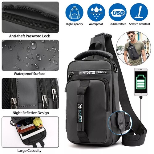 Men crossbody bag shoulder - men's,