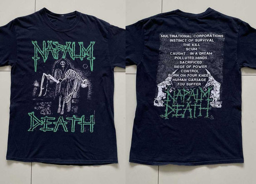 Band napalm death double sided - napalm,