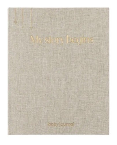Luxury baby journal linen - baby,