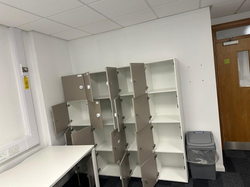 Modular open front storage - modular,, open-front