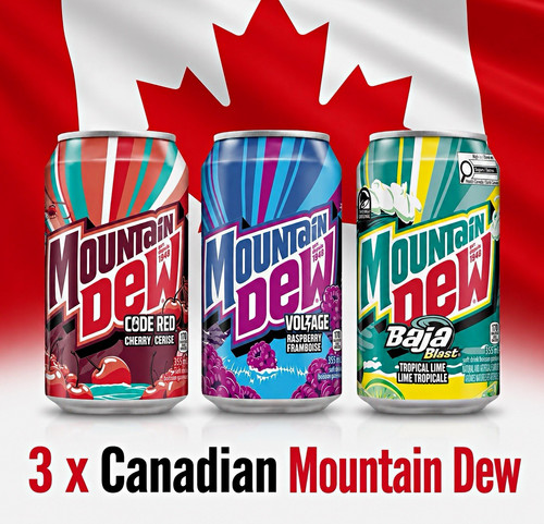 Mountain dew pack 355 ml - dew, 3