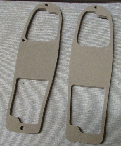 New rear lamp gaskets - lamp, for