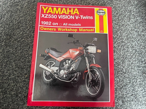 Haynes manual yamaha xz550 - manual,