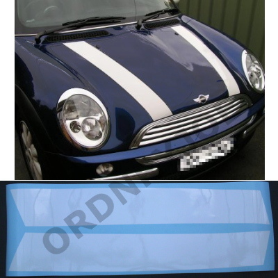 Bonnet stripes for bmw mini - for,