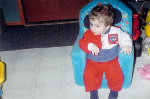 Vtg 90s photo child - photo, mickey