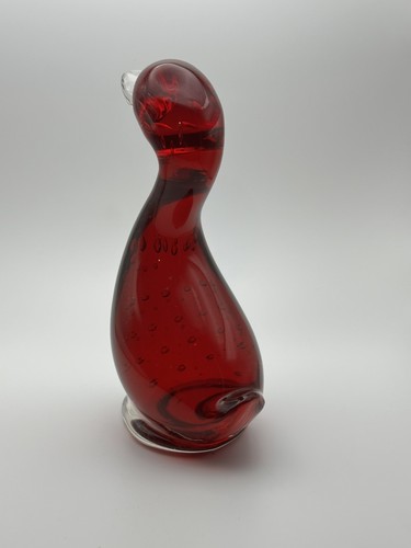 Whitefriars glass ruby - glass,