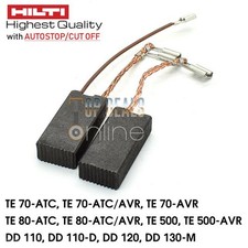 HILTI Carbon Brushes for TE70 TE80 TE40 TE50 TE500-AVR TE56 TE60 DD130-M DD110
