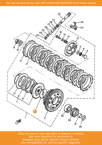 Yamaha plate thrust 1 - plate,,