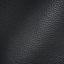 Black Faux Leather With Scrim