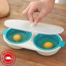Egg Cooker Boiler Double Cup