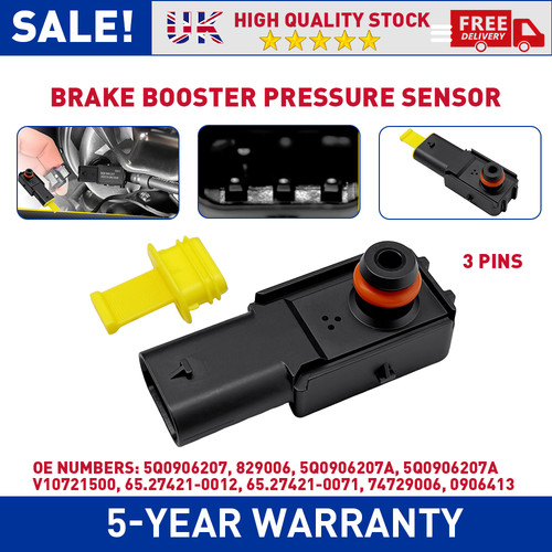 Brake booster pressure sensor - brake,