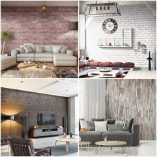 Modern Design 3D Bathroom Cladding 8mm Shower Wet Wall Panels Brick Stone Effect