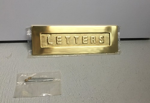 New solid brass letters - brass,