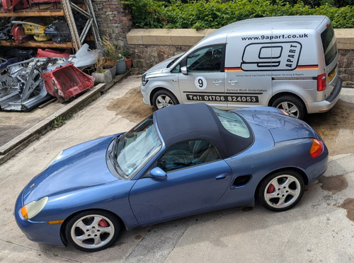 Porsche 986 boxster - boxster, s
