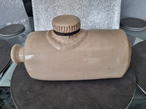 Vintage glazed stoneware hot - glazed,