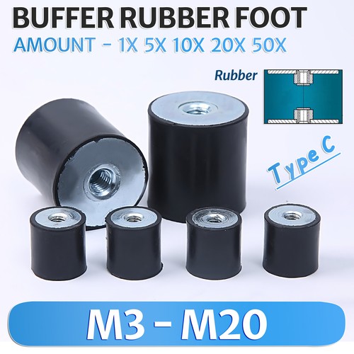 Female rubber - rubber, mount