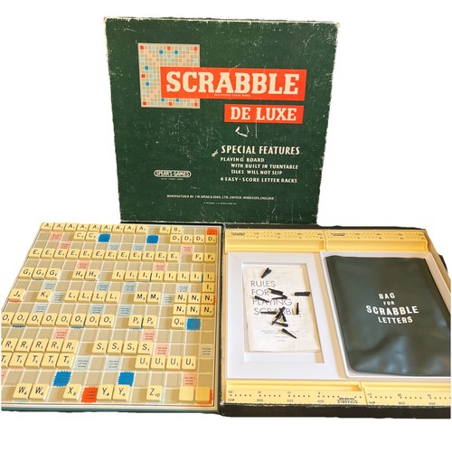 Spear scrabble deluxe - scrabble,